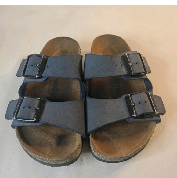 Birkenstock Other - BIRKENSTOCK Arizona Kids Birkibuc Navy EU 26 US 8